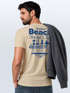 Herren T-Shirt Backprint Beach Social Club Surfer Grafik Sommer-Slogan – Kurzarm Freizeitshirt aus Baumwolle Fashion Streetstyle Neverless®preview