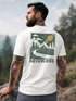 Herren T-Shirt Backprint Berge Outdoor Wald Camping Rückenaufdruck Männer Fashion Streetstyle Neverless®preview
