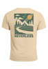 Herren T-Shirt Backprint Berge Outdoor Wald Camping Rückenaufdruck Männer Fashion Streetstyle Neverless®preview
