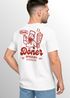 Herren T-Shirt Backprint Döner Spezial Funshirt mit witzigem Kebab Rückendruck Kurzarm Baumwollshirt Fashion Streetstyle Neverless®preview