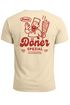 Herren T-Shirt Backprint Döner Spezial Funshirt mit witzigem Kebab Rückendruck Kurzarm Baumwollshirt Fashion Streetstyle Neverless®preview