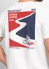 Herren T-Shirt Backprint Fahrrad Bike Printshirt Sunday Cycling Club Sommer Fashion Männer Streetstyle Neverless®preview