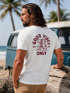 Herren T-Shirt Backprint Good Vibes Only Quitsche-Ente Motivprint Rückendruck Sommer Fashion Streetstyle Neverless®preview