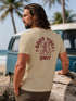 Herren T-Shirt Backprint Good Vibes Only Quitsche-Ente Motivprint Rückendruck Sommer Fashion Streetstyle Neverless®preview