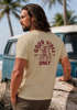 Herren T-Shirt Backprint Good Vibes Only Quitsche-Ente Motivprint Rückendruck Sommer Fashion Streetstyle Neverless®preview