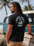 Herren T-Shirt Backprint Good Vibes Only Quitsche-Ente Motivprint Rückendruck Sommer Fashion Streetstyle Neverless®preview
