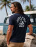Herren T-Shirt Backprint Good Vibes Only Quitsche-Ente Motivprint Rückendruck Sommer Fashion Streetstyle Neverless®preview