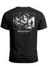 Herren T-Shirt Backprint Grafik Aufdruck Nature Outdoor Wandern Fashion Streetstyle Männer Neverless®preview