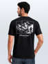 Herren T-Shirt Backprint Grafik Aufdruck Nature Outdoor Wandern Fashion Streetstyle Männer Neverless®preview