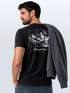 Herren T-Shirt Backprint Grafik Aufdruck Nature Outdoor Wandern Fashion Streetstyle Männer Neverless®preview