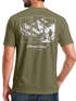 Herren T-Shirt Backprint Grafik Aufdruck Nature Outdoor Wandern Fashion Streetstyle Männer Neverless®preview