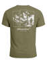 Herren T-Shirt Backprint Grafik Aufdruck Nature Outdoor Wandern Fashion Streetstyle Männer Neverless®preview