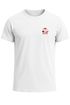Herren T-Shirt Backprint Grafikshirt Rückendruck Coffee Croissant Kaffeeliebhaber Fashion Streetstyle Neverless®preview