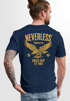 Herren T-Shirt Backprint Herren Adler Eagle Print Retro Design Rückenaufdruck Männer  Fashion Streetstyle Neverless®preview