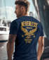 Herren T-Shirt Backprint Herren Adler Eagle Print Retro Design Rückenaufdruck Männer  Fashion Streetstyle Neverless®preview