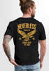 Herren T-Shirt Backprint Herren Adler Eagle Print Retro Design Rückenaufdruck Männer  Fashion Streetstyle Neverless®preview