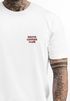 Herren T-Shirt Backprint Katze Rückendruck Brustloge Pasta Lovers Fashion Streetstyle Neverless®preview