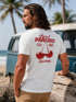 Herren T-Shirt Backprint Kirsche Sweet Cherry Schriftzug Summer Feelings Sommer Männer Fashion Streetstyle Neverless®preview