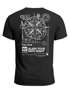 Herren T-Shirt Backprint Maritim Kompass Segeln Sommer Fashion Streetstyle Neverless®preview