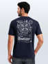 Herren T-Shirt Backprint Maritim Kompass Segeln Sommer Fashion Streetstyle Neverless®preview