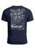Herren T-Shirt Backprint Maritim Kompass Segeln Sommer Fashion Streetstyle Neverless®preview