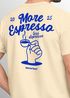 Herren T-Shirt Backprint More Espresso Kaffeeliebhaber Grafikshirt Sommer Männer Fashion Streetstyle Baumwolle Neverless®preview