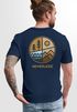 Herren T-Shirt Backprint Natur Grafik Berge Wald Adventure Outdoor Casual Männer Fashion Streetstyle Neverless®preview