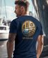 Herren T-Shirt Backprint Natur Grafik Berge Wald Adventure Outdoor Casual Männer Fashion Streetstyle Neverless®preview