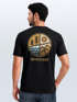 Herren T-Shirt Backprint Natur Grafik Berge Wald Adventure Outdoor Casual Männer Fashion Streetstyle Neverless®preview