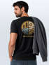 Herren T-Shirt Backprint Natur Grafik Berge Wald Adventure Outdoor Casual Männer Fashion Streetstyle Neverless®preview