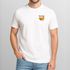 Herren T-Shirt Backprint Orange Club Grafikshirt Männer Sommer Fashion Streetstyle Baumwolle Neverless®preview