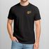 Herren T-Shirt Backprint Out of Office Grafikshirt Katze Schriftzug Fashion Streetstyle Neverless®preview