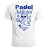 Herren T-Shirt Backprint Padel Tennis Sport Funshirt aus Baumwolle Katze Printshirt Fashion Streetstyle Neverless®preview