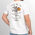 Herren T-Shirt Backprint Palmen Aufdruck Sommer Grafikshirt Urlaub Strand Fashion Streetstyle Printshirt Baumwolle Neverless®preview