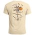 Herren T-Shirt Backprint Palmen Aufdruck Sommer Grafikshirt Urlaub Strand Fashion Streetstyle Printshirt Baumwolle Neverless®preview