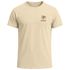 Herren T-Shirt Backprint Palmen Aufdruck Sommer Grafikshirt Urlaub Strand Fashion Streetstyle Printshirt Baumwolle Neverless®preview