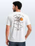 Herren T-Shirt Backprint Palmen Aufdruck Sommer Grafikshirt Urlaub Strand Fashion Streetstyle Printshirt Baumwolle Neverless®preview