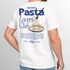 Herren T-Shirt Backprint Pasta Lovers Club Nudeln Italien Grafikshirt Sommer Fashion Streetstyle Baumwolle Neverless®preview