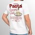 Herren T-Shirt Backprint Pasta Lovers Club Nudeln Italien Grafikshirt Sommer Fashion Streetstyle Baumwolle Neverless®preview