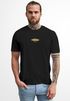 Herren T-Shirt Backprint Pelikan Print Surfer Surfboard Printshirt Männer Fashion Streetstyle Neverless®preview