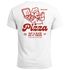 Herren T-Shirt Backprint Pizza Print Spruch Lustig Grafikshirt Männer Sommer Fashion Streetstyle Neverless®preview
