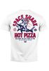 Herren T-Shirt Backprint Rückendruck Schriftzug Hot Pizza Space Shark Astronaut Fashion Streetstyle Neverless®preview