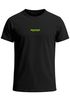 Herren T-Shirt Backprint Sommer Funshirt mit Palmen Print Retro Typografie – Strand Urlaub Grafikshirt Kurzarm Baumwwolle Neverless®preview