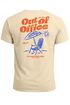 Herren T-Shirt Backprint Sommer Funshirt Rückendruck – Baumwollshirt kurzarm – Lustiges Motiv im Retro-Stil - Fashion Streetstyle Neverless®preview