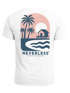 Herren T-Shirt Backprint Sommer Grafikshirt mit Palmen-Print Fashion Streetstyle Kurzarm Baumwolle Neverless®preview