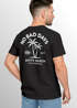 Herren T-Shirt Backprint Sommer Grafikshirt mit Palmen Printshirt Aufdruck No Bad Days Fashion Streetstyle Neverless®preview