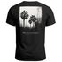 Herren T-Shirt Backprint Sommer-Shirt mit Palmen Rückendruck Vintage Grafik – Kurzarm Baumwollshirt im California Style Fashion Streetstyle Neverless®preview