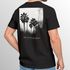 Herren T-Shirt Backprint Sommer-Shirt mit Palmen Rückendruck Vintage Grafik – Kurzarm Baumwollshirt im California Style Fashion Streetstyle Neverless®preview