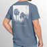 Herren T-Shirt Backprint Sommer-Shirt mit Palmen Rückendruck Vintage Grafik – Kurzarm Baumwollshirt im California Style Fashion Streetstyle Neverless®preview