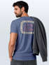 Herren T-Shirt Backprint Sommer Sonne Palmen Meer Printshirt Aufdruck Fashion Streetstyle Neverless®preview
